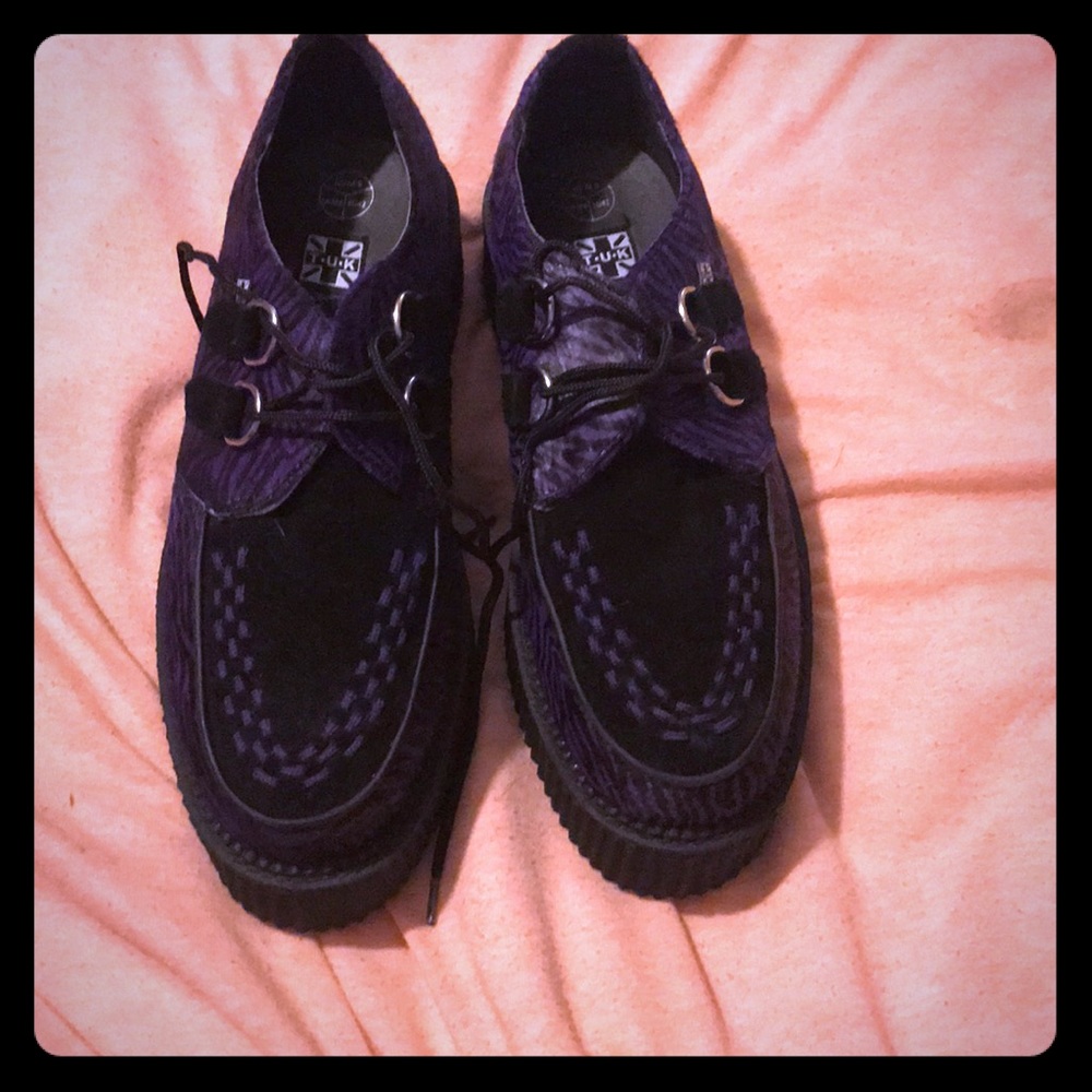 Brand new with box purple zebra tuks
